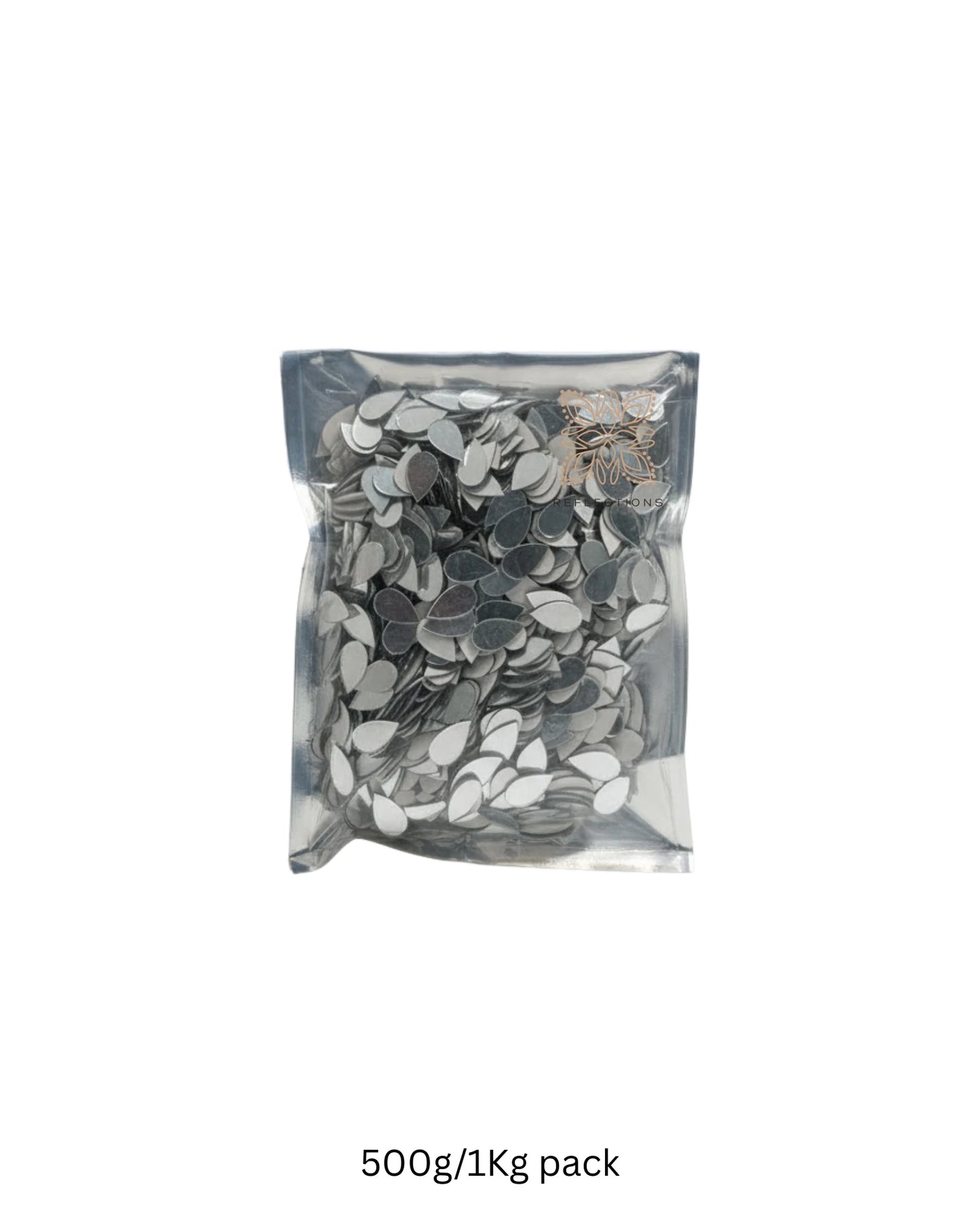 Almond Shape Mirror Pieces for Lippan, Mandala & DIY Art