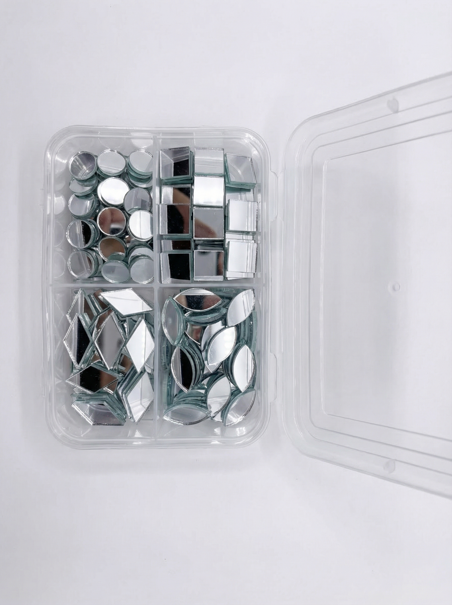 Premium 4-Shape Mirror Kit – 1600+ Pieces (200g)