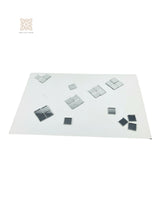 Square Shape Mirror Pieces for Lippan, Mandala & DIY Art