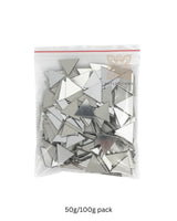 Triangle Shape Mirror Pieces for Lippan, Mandala & DIY Art